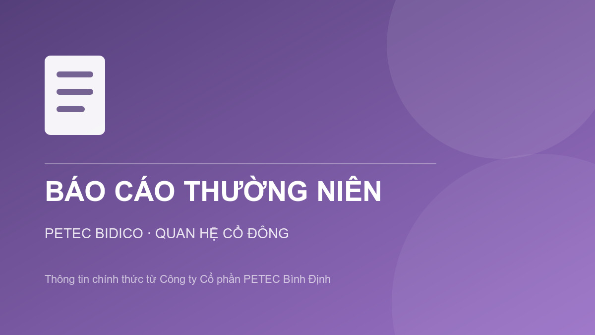 Báo cáo tình hình quản trị Công ty năm 2025